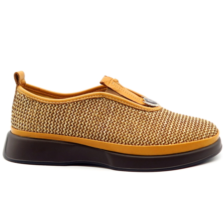 Hnedé slip-on tenisky BOMBONELLA G028