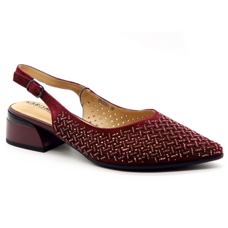 Bordové sandále KARISMA JYJY80006A