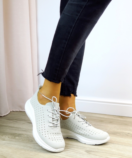 Sivé tenisky EVENTO 209