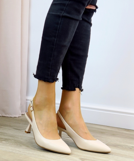 Béžové sandále EVENTO 185