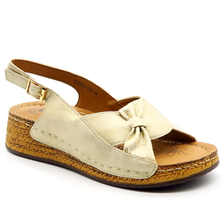 Zlaté sandále EVENTO 196