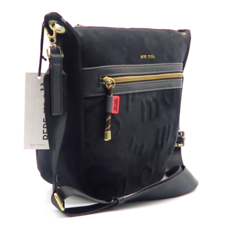 Čierna crossbody kabelka PEPE MOLL 252340