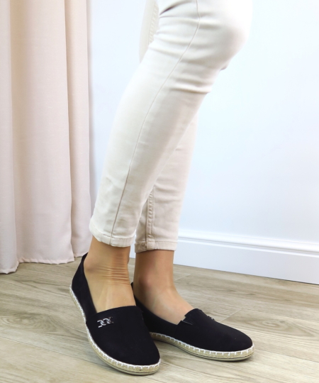 Čierne espadrilky POTOCKI 26-16374