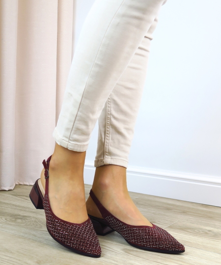 Bordové sandále KARISMA JYJY80006A