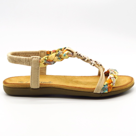 Béžové sandále EVENTO 8309