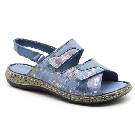 Modré sandále KLOP 1022
