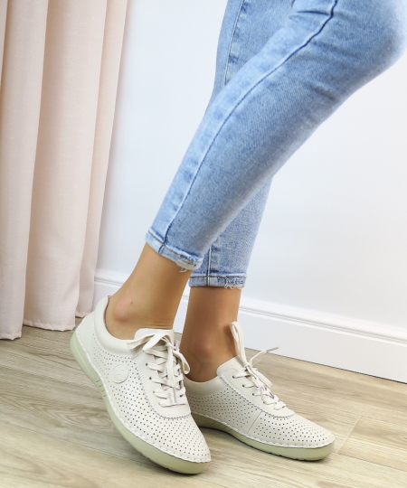 Béžové poltopánky EVENTO 121