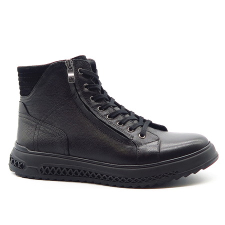 Čierne členkové topánky CAPRICE 9-16203-41