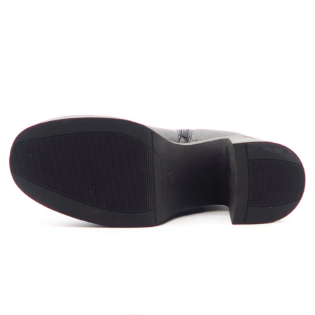 Čierne členkové topánky SIMEN 6494A