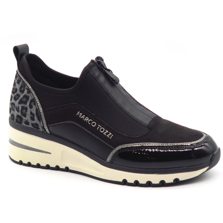 Čierne sneakersy MARCO TOZZI 2-24780-45