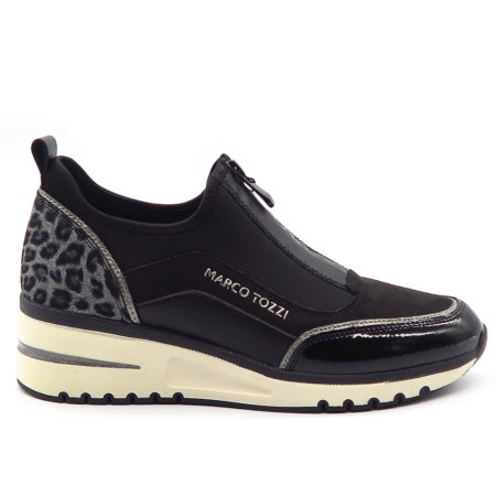 Čierne sneakersy MARCO TOZZI 2-24780-45