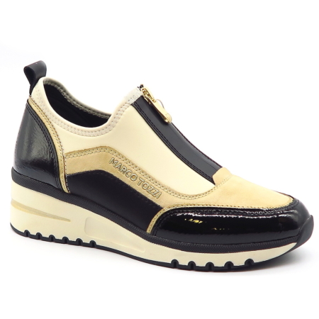 Béžové sneakersy MARCO TOZZI 2-24780-45