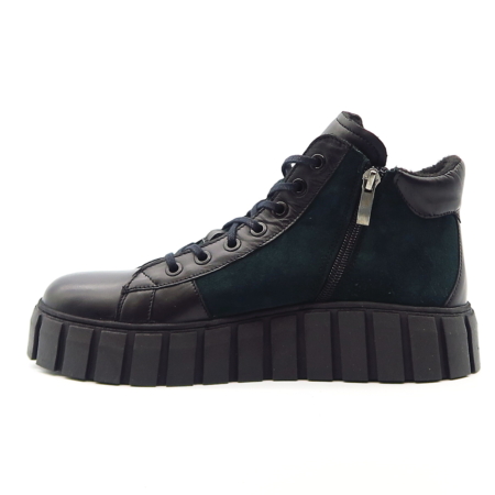 Zelené členkové topánky KASIANA 5-1575