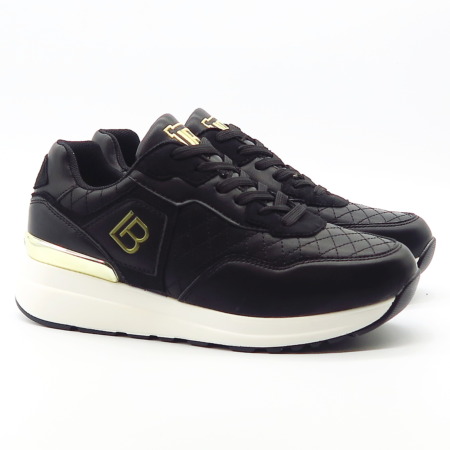 Sneakersy čierne LAURA BIAGIOTTI 8204