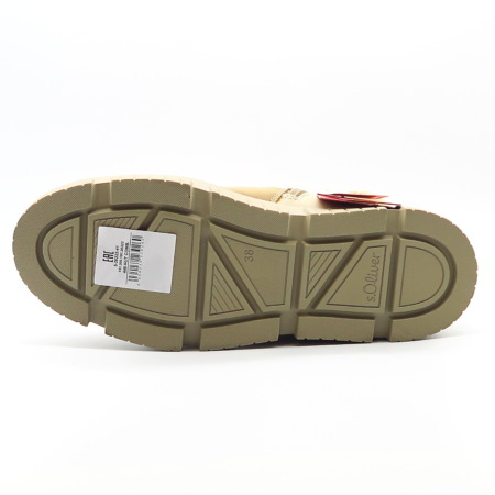 Členkové topánky béžové S.OLIVER 5-26222-41