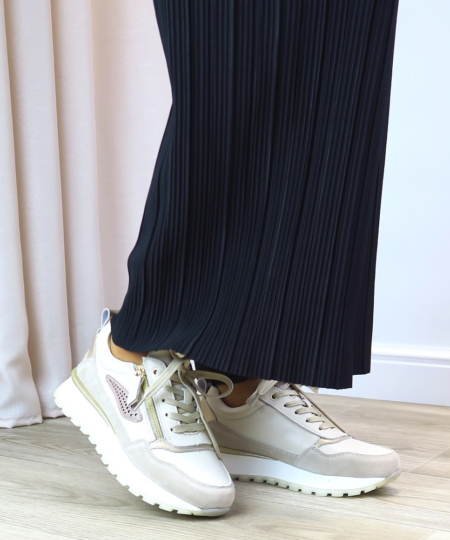 Béžové sneakersy CAMBELL 26-40347