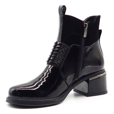 Čierne členkové topánky EPICA K3K330109C