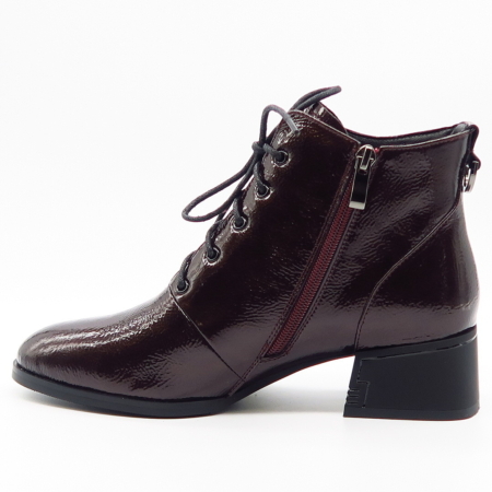 Bordové členkové topánky LADIES 2636
