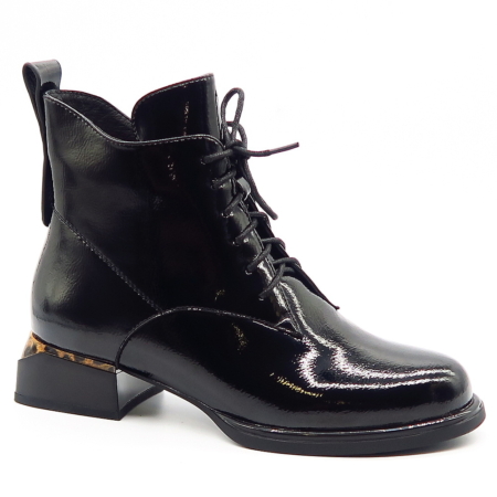 Čierne členkové topánky LADIES 2610