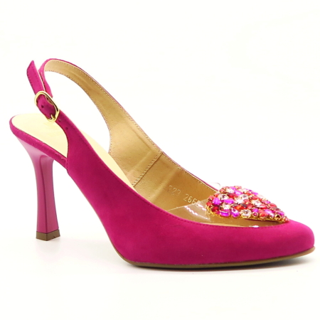 Ružové sandále KORDEL 2660