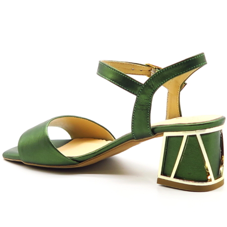 Zelené sandále ASPENA 2677
