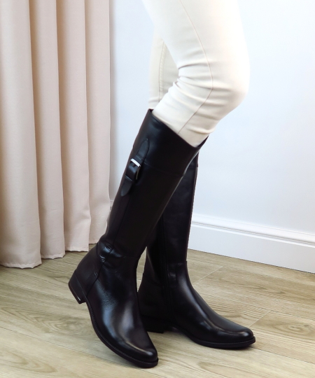 Čierne čižmy s XS sárou CAPRICE 9-25539-47