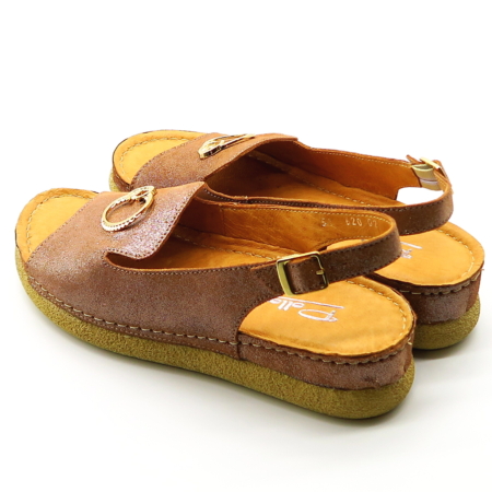 Hnedé sandále POLLONUS 5-1620