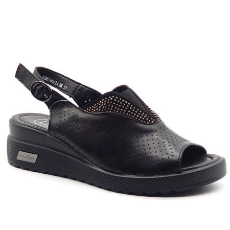 Sandále čierne FILIPPO DS6145