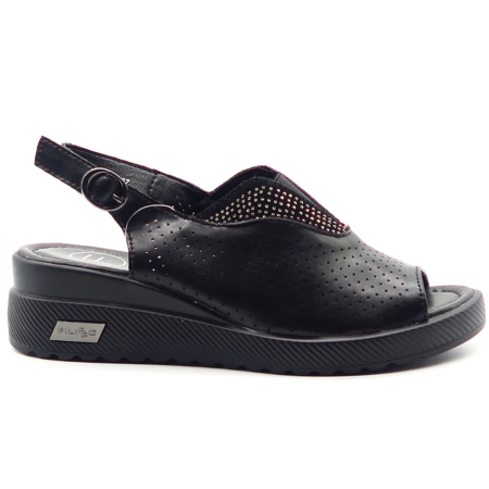 Sandále čierne FILIPPO DS6145