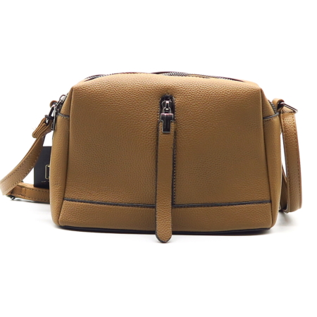 Svetlohnedá crossbody kabelka ERICK STYLE H1622