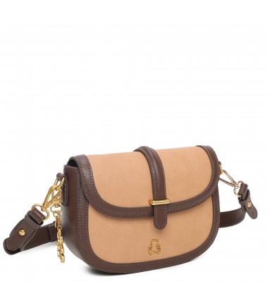 Hnedá crossbody kabelka LULU-A24025