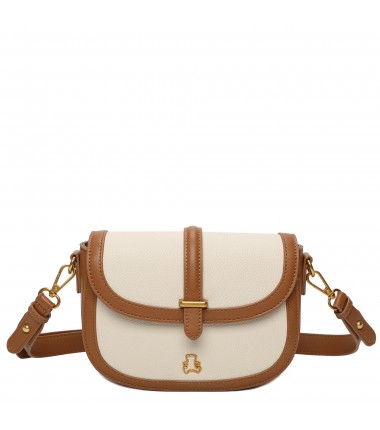 Béžové crossbody kabelka LULU-A24025