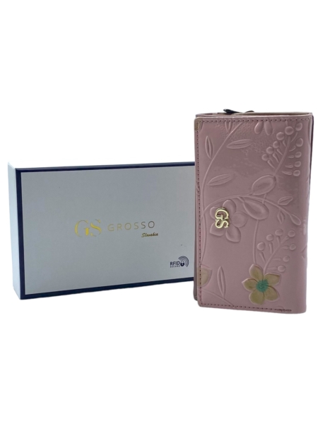 Ružová peňaženka GROSSO GS-PN29