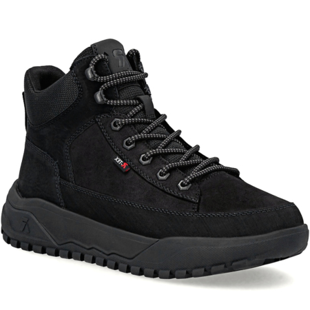 Čierne členkové topánky RIEKER U1571-00