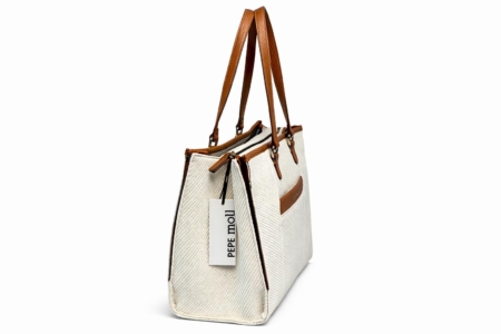 Béžová kabelka PEPE MOLL 261391