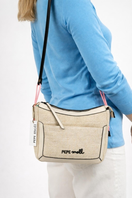 Béžová kabelka PEPE MOLL 261282